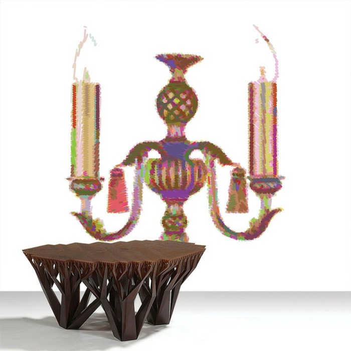 einen-klassischen-Kerzenhalter-Tisch-Design-aus-Holz
