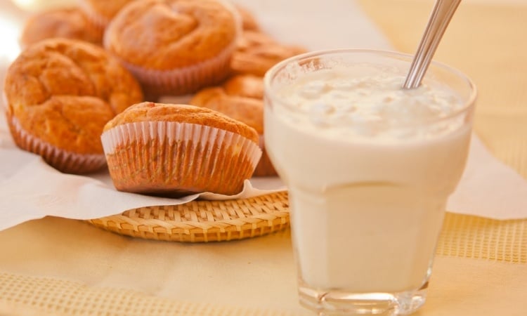 Muffins mit Käse Rezept gewurzen-joghurt-fruehstueck