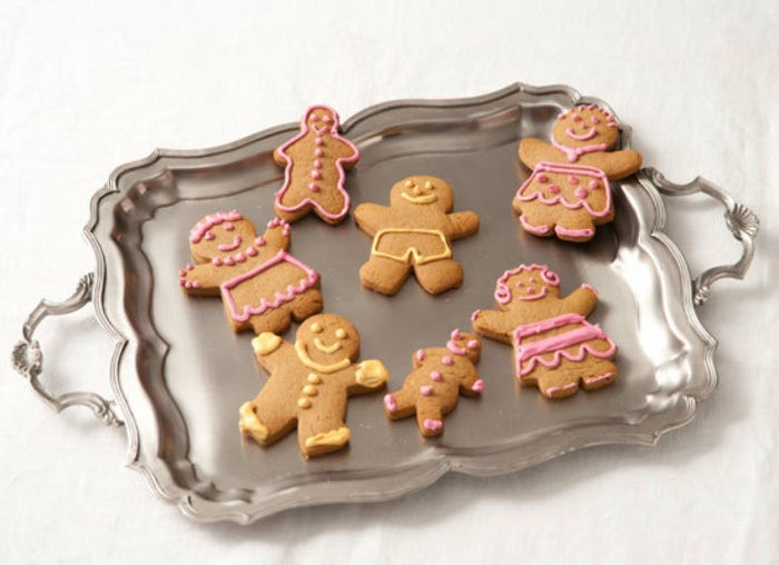 leckere Kekse selber zubereiten Lebkuchen Weihnachtsmann
