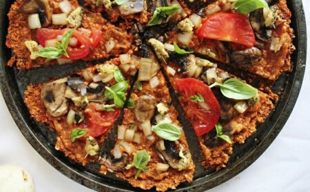 leckere vegan Rezepte Pizza zubereiten ohne Fleisch