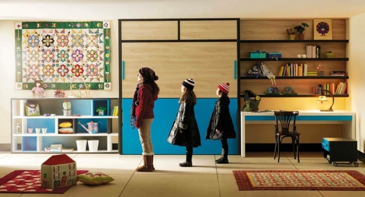 moderne modulare Einheiten Kinderzimmer Möbel Einrichtung Ideen