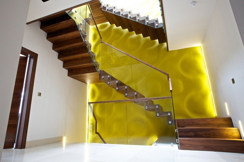 moderne stilvolle Treppe Bolzen Konstruktion Ideen