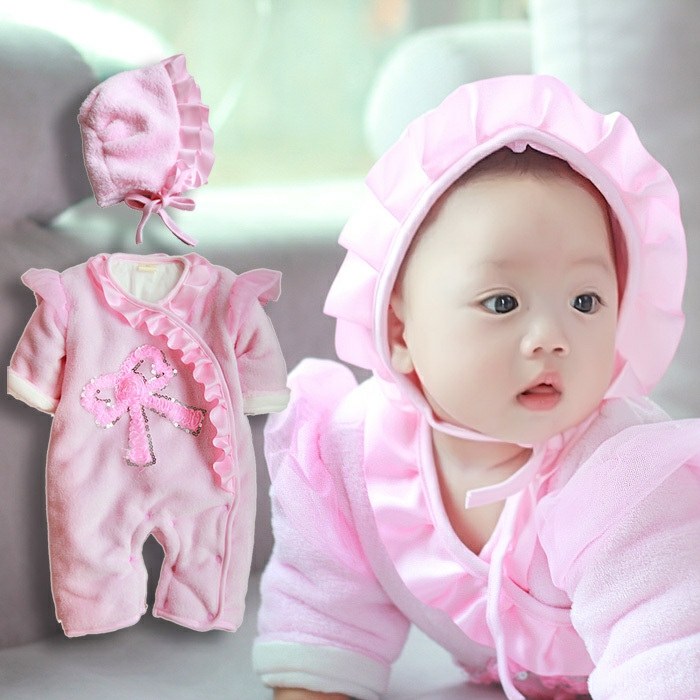 süße-Rosa-Ideen-Bekleidung-für-Babys