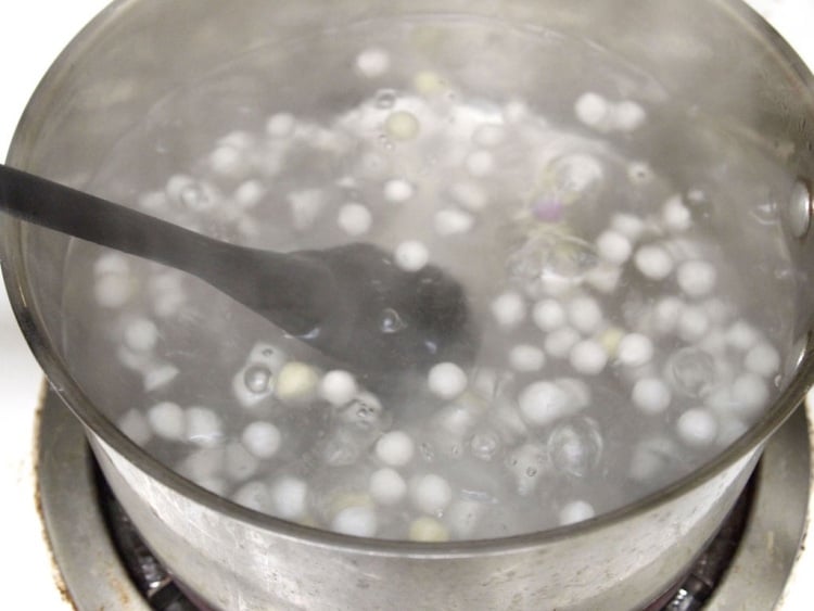 Tapioka Perlen kochen weiss-gross