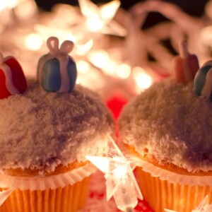 Weihnachts-Cupcakes