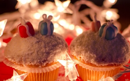 Weihnachts-Cupcakes