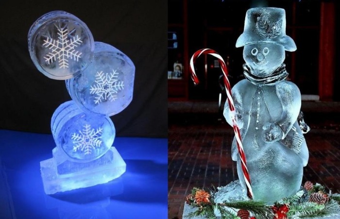 weihnachtliche-deko-ideen-diy-eis-figuren-schneestern-schneemann-zuckerstange