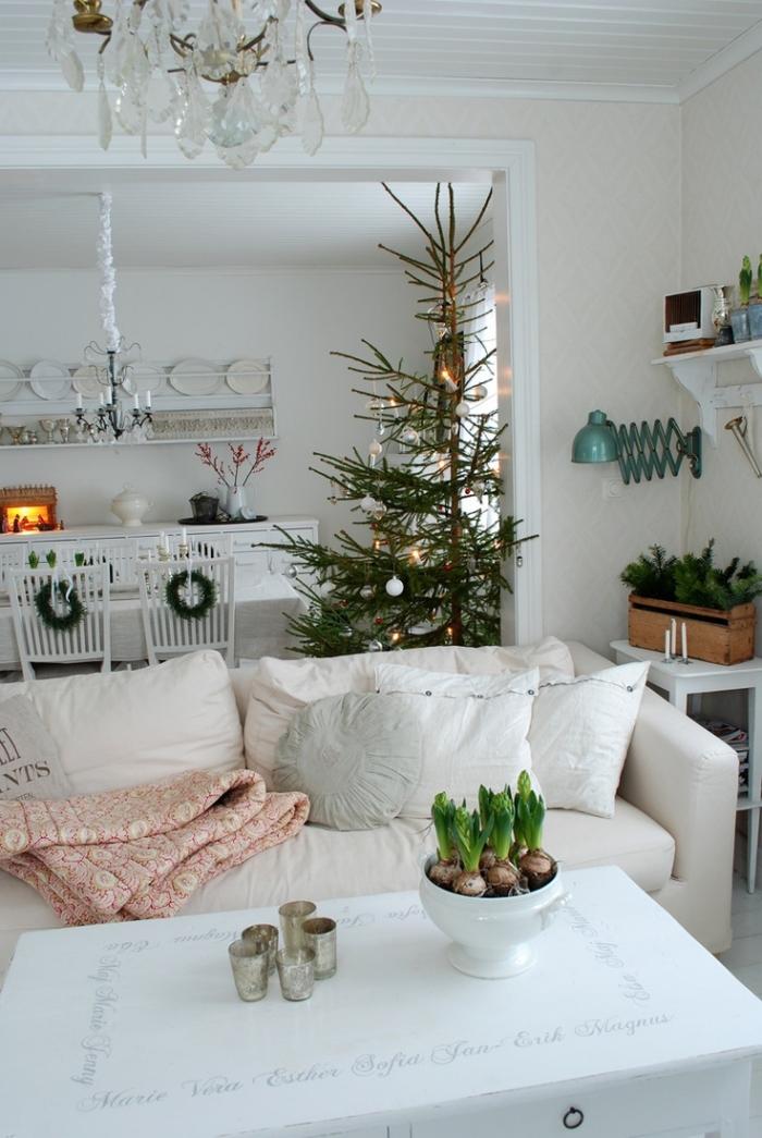 weihnachtsdeko-ideen-skandinavisch-wohnzimmer-essbereich