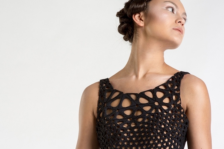 Das 3D-gedruckte Kleid kinematics-tafelchen-scharniere