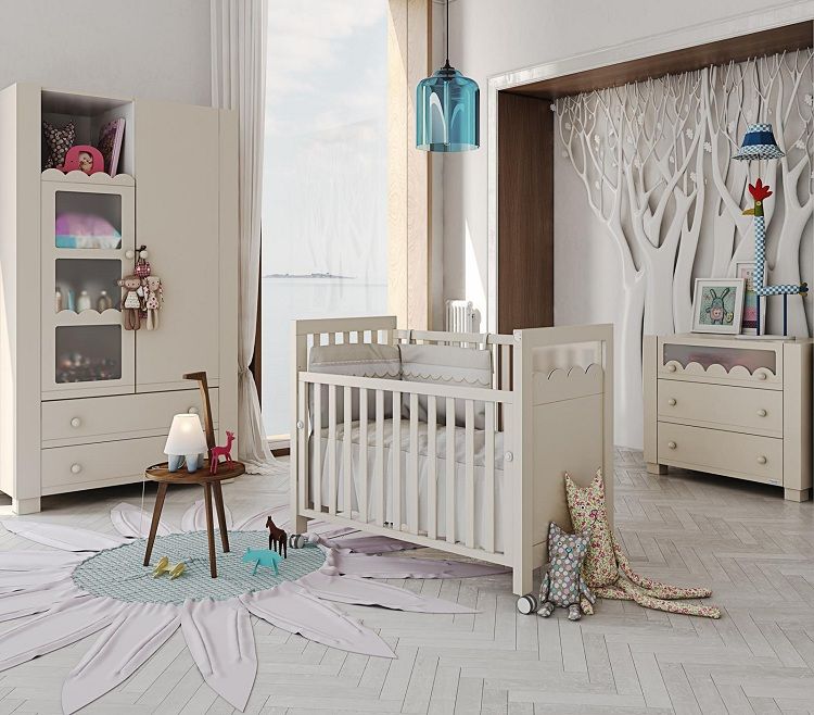  Babyzimmer einrichten Ideen stilvolle Designer Möbel