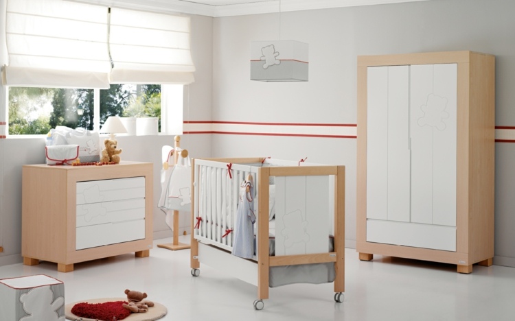  Kinderzimmer einrichten Ideen Möbel Holz modern
