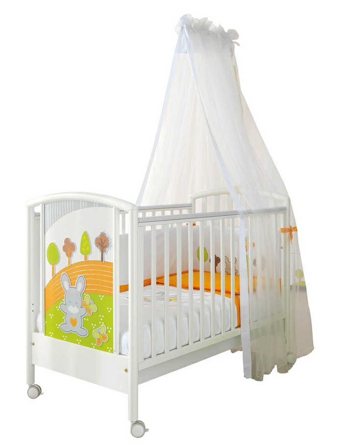 Babybett komplett – Babyzimmer im italienischen Stil