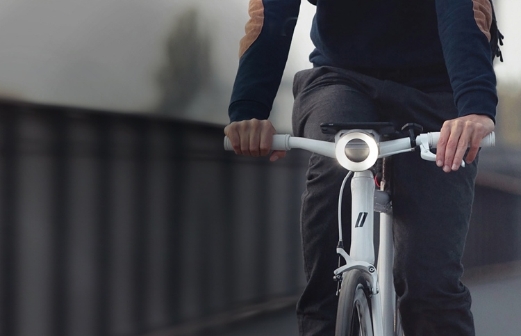 Fahrrad Coby neues Projekt Licht integriertes System