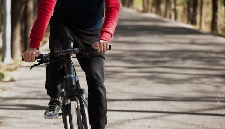 Fahrrad schnell clever Halterung Smartphone Steuerung Licht