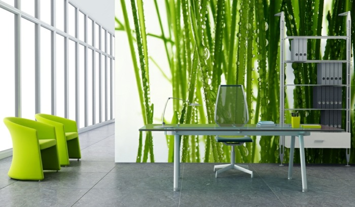 Fototapete-Bambus-Pflanzen