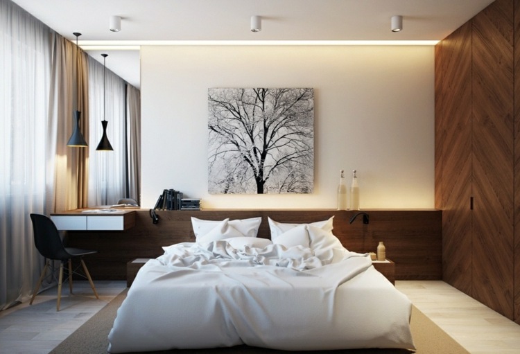 Ideen Schlafzimmer Wandschrank Bild modern stilvoll