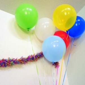 Luftballons-Ideen-farbliche-Dekoration