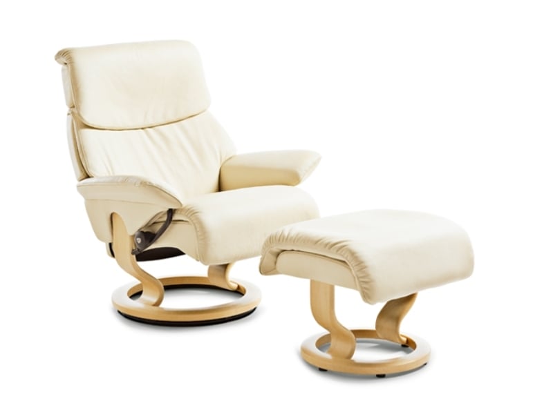 Modern-Sessel-Stressless-Vision-Weiß-Lederpolster-luxuriöse-Bequemsessel-Kollektion-Ekornes