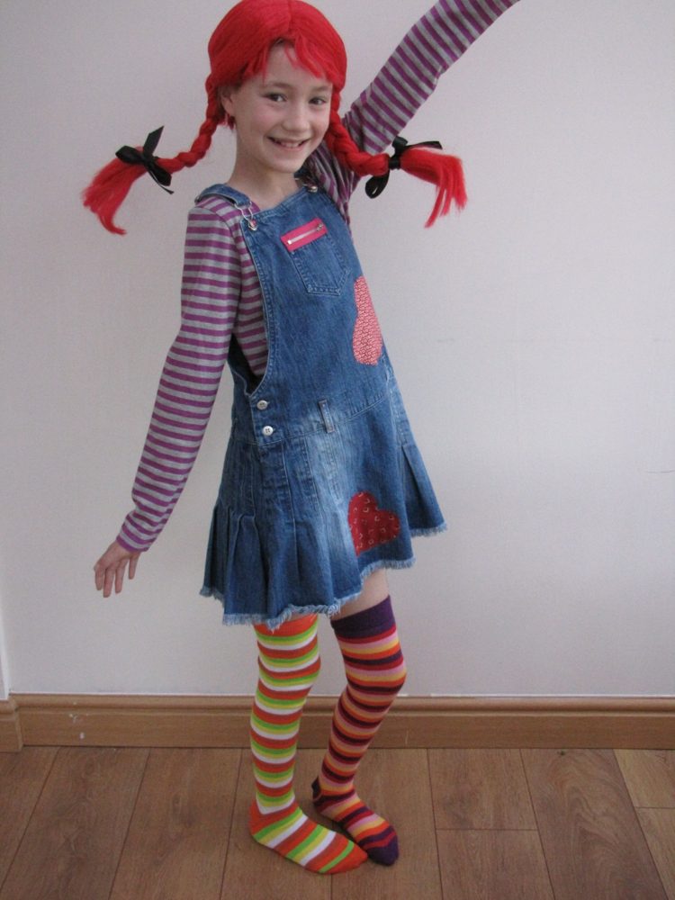 Pippi Langstrumpf Kostüm Ideen Karneval Kleinkinder