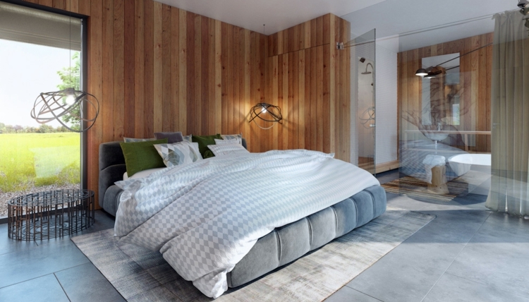 Schlafzimmer Design Ideen Bilder modern stilvoll