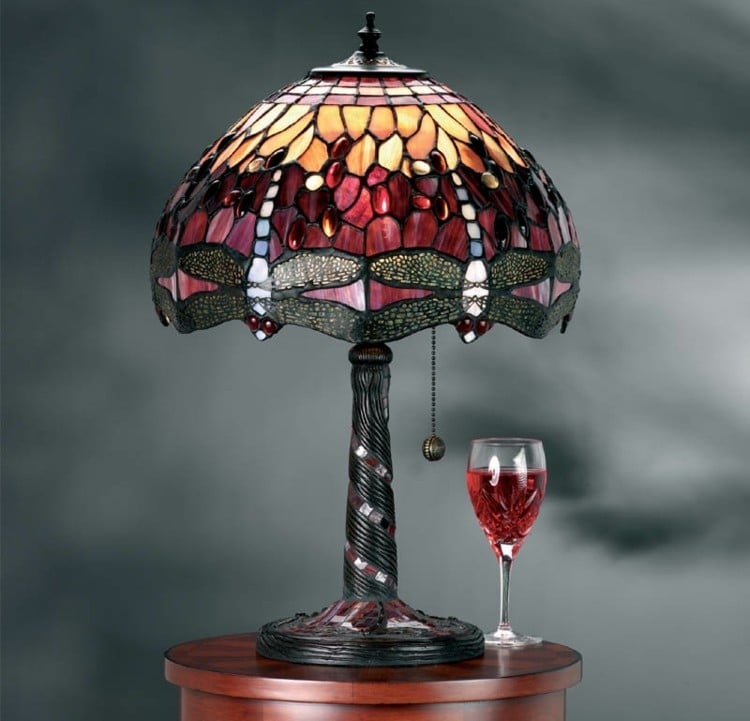 Tiffany Lampen Beleuchtung Tischlampe klassische Gestaltung