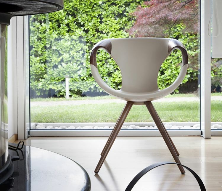 Tisch Stühle skandinavischer Stil modern weiß