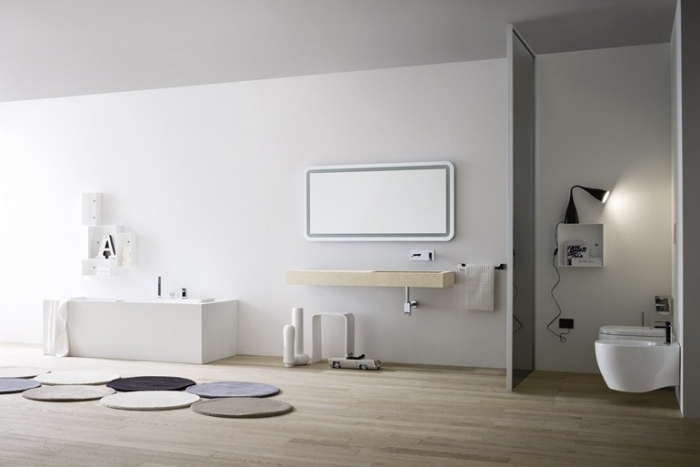Unico-modulares-Badezimmer-Set-weiß-Korakril-gerade-klare-Linien