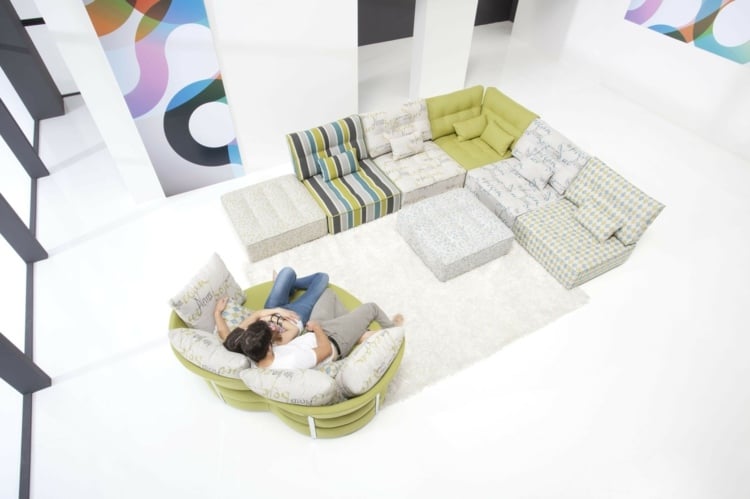 Wohnlandschaften mit Bettfunktion – Sofa in XXL – Variant