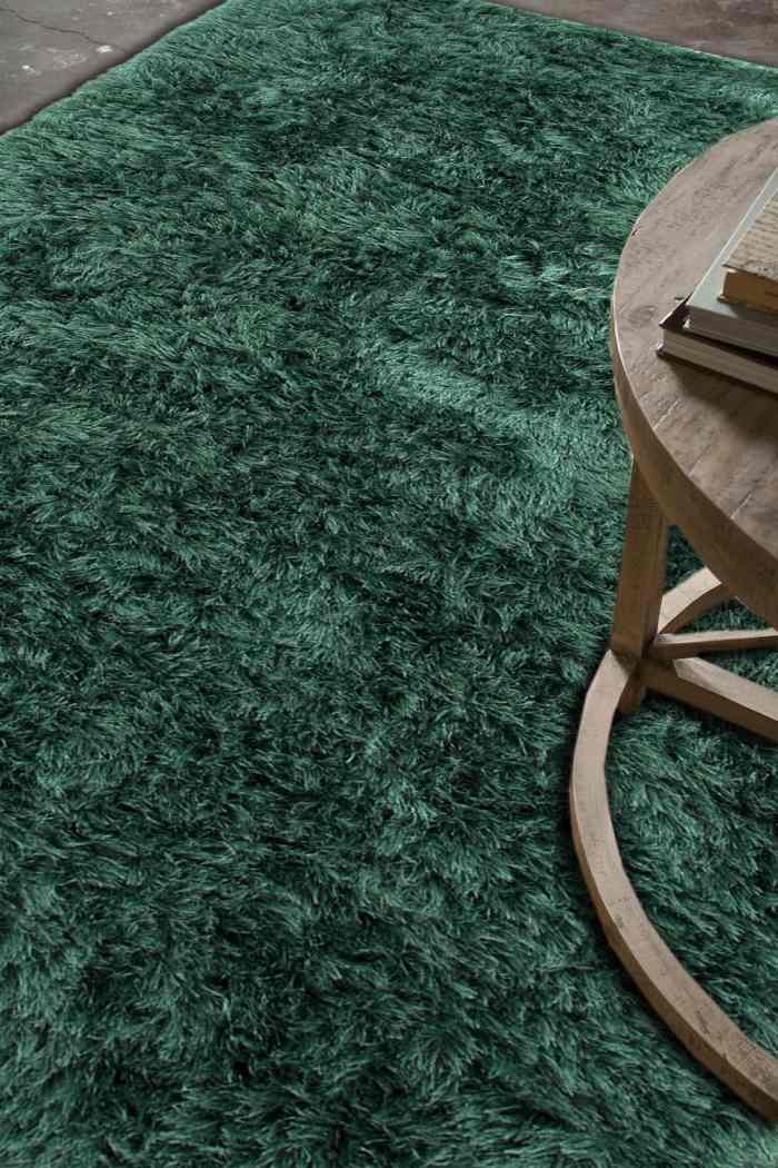 handgewebt-polyester-teppich-aquamarin-blau-grün-einfarbig