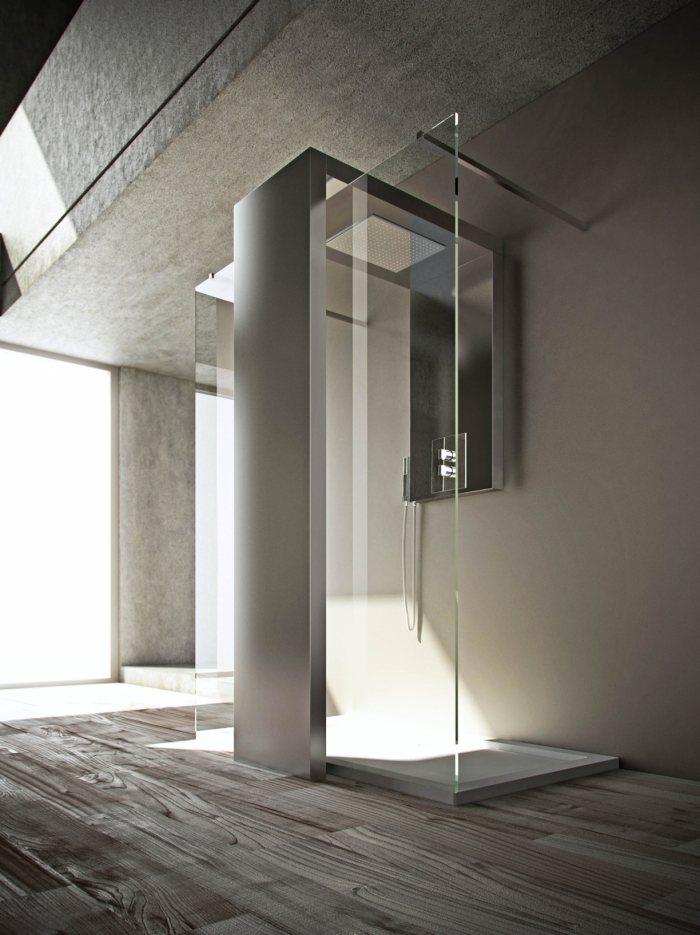moderne-duschkabine-monolite-innovatives-heizkörper-system-design-Brandoni