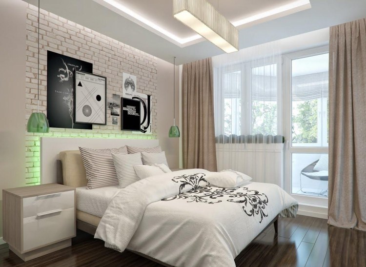 modernes-schlafzimmer-weiss-creme-gruene-led-beleuchtung-hinter-bett