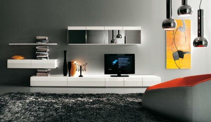 moderne-Einrichtung-mit-Wohnwand-Möbel