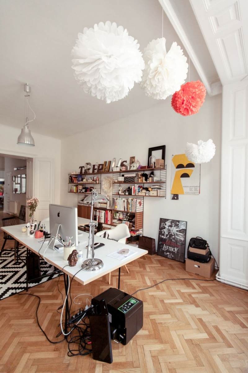 Atelier-Karasinski-Vintage-Stil-Home-Office-Kabinett-Parkett-Fußboden