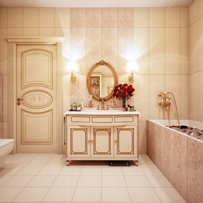 Badezimmer-Vorschläge-traditionelle-einrichtung-russischer-stil