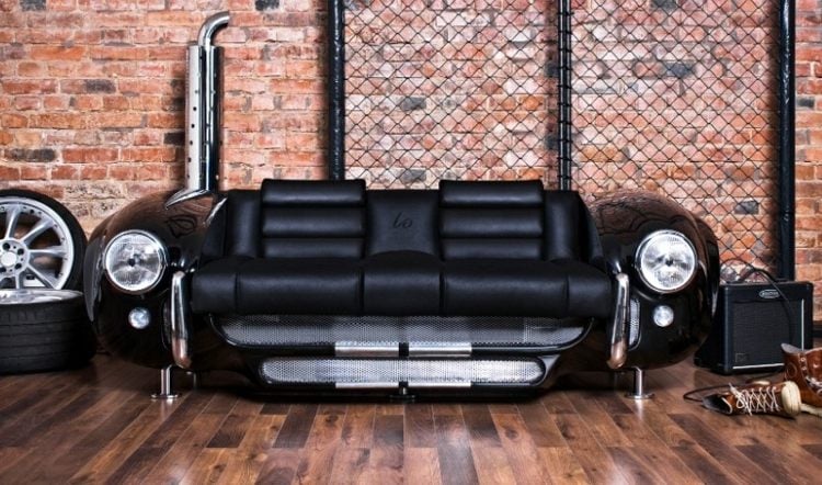 DIY Trend Upcycling Sofa alte Auto Teile