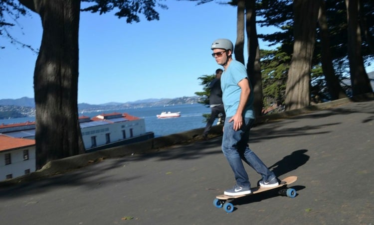 Skateboard Fans Extremsport Surf Feeling an Land