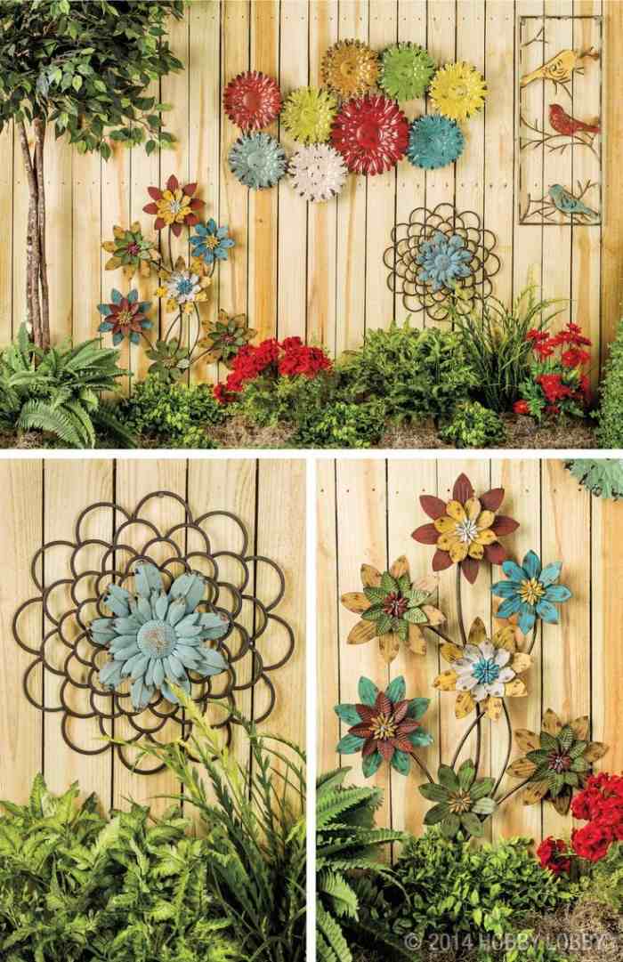Garten-Sichtschutz-Zaun-aus-Holz-dekorieren-ideen-Blumen-DIY-Basteln-mit-Kindern