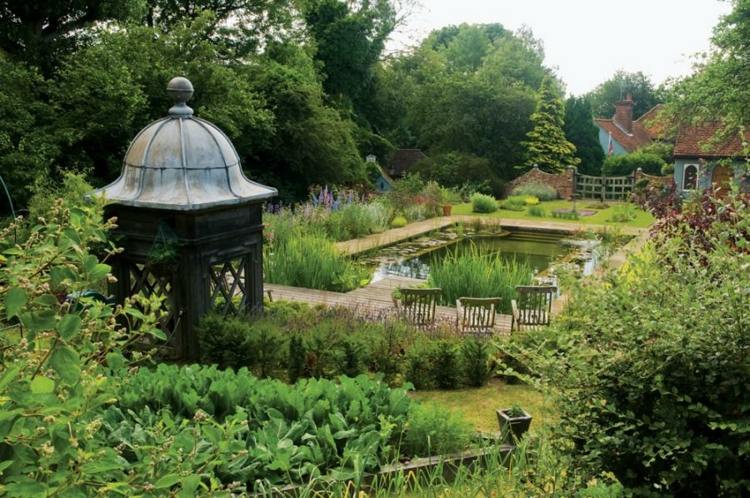 Gartengestaltungsideen Landschaftsbau Pool Gartenlaube Ideen