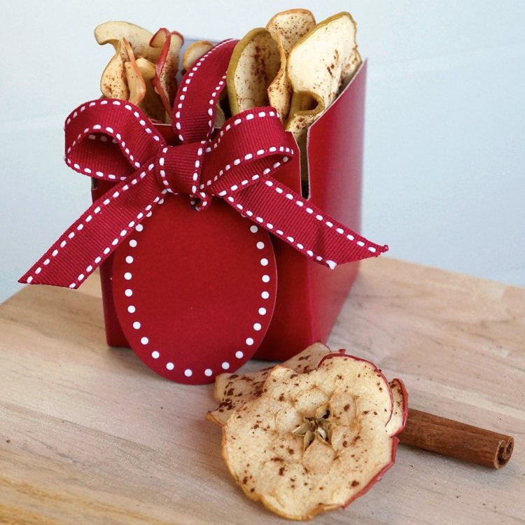 Geschenke Küche Apfel Chips Geburtstag essbar