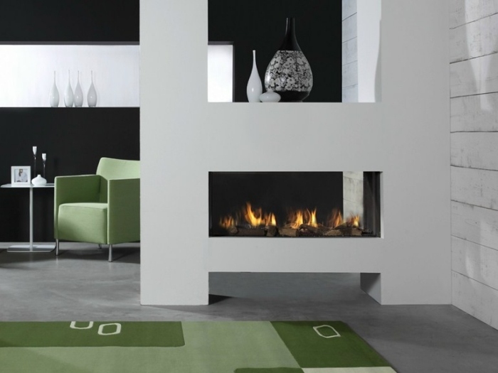 Ideen-Designer-Kamin-2015-weiße-Gas-Feuerstelle-Fernbedienung-ASPECT-Premium-ST-L-DIM'ORA