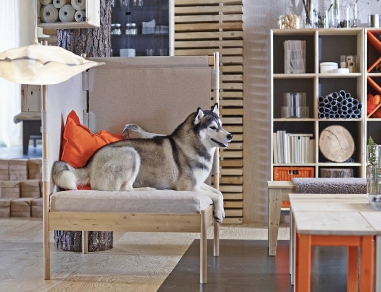 Ikea-online-Katalog-Sofa-Zweisitzer-Leinenstoff-Ideen