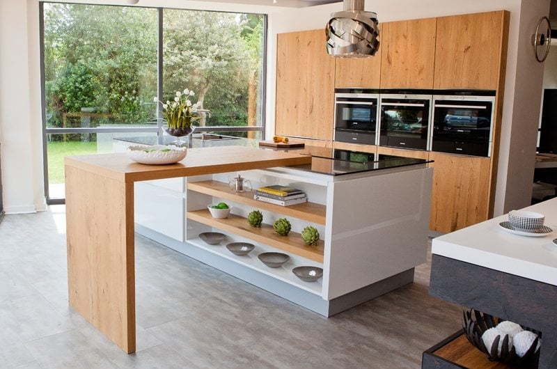 Küchen Ideen 2015 Kochinsel Ideen Einbaugeräte modern