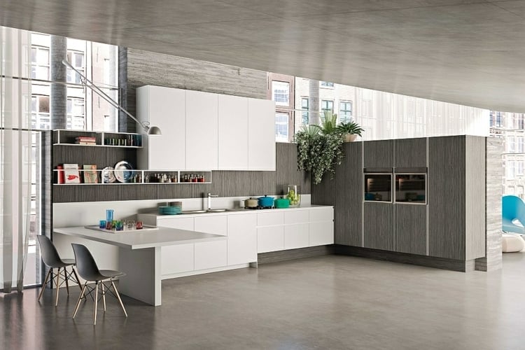 Moderne modulare Küche