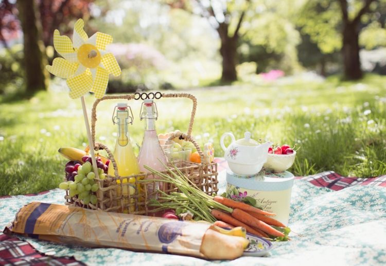 romantisches picknick