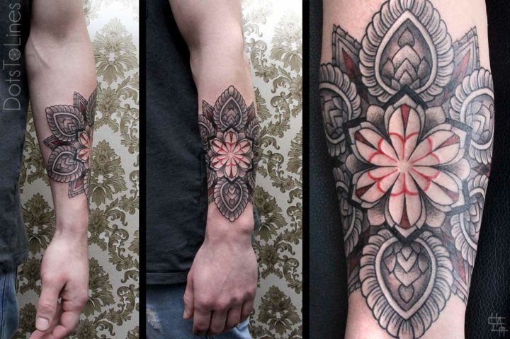Unterarm-Tattoo-Ideen-Männer-Maori-Motive-Männer