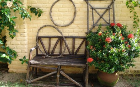 Gartengestaltung mit Holz