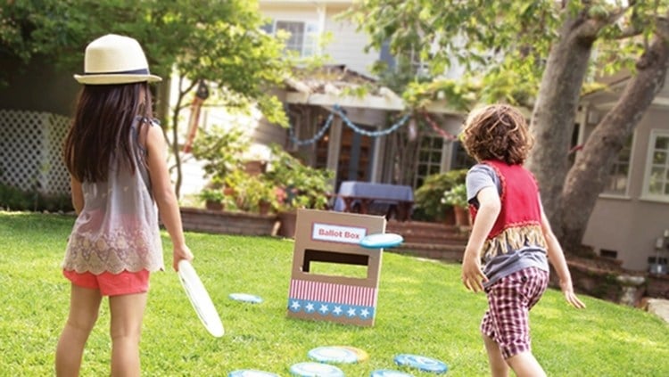 geraete-garten-kinder-spielen-scheiben-werfen-treffen-karton-outdoor