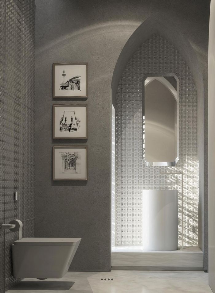 luxus-Badezimmer-Vorschläge-marokkanische-elemente-mosaikfliesen