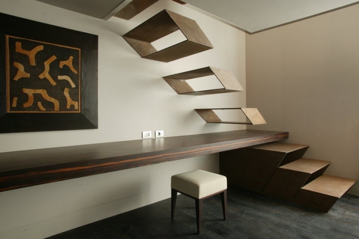 moderne-schicke-schwebende-Treppe-Holztreppenstufen-minimalistisch