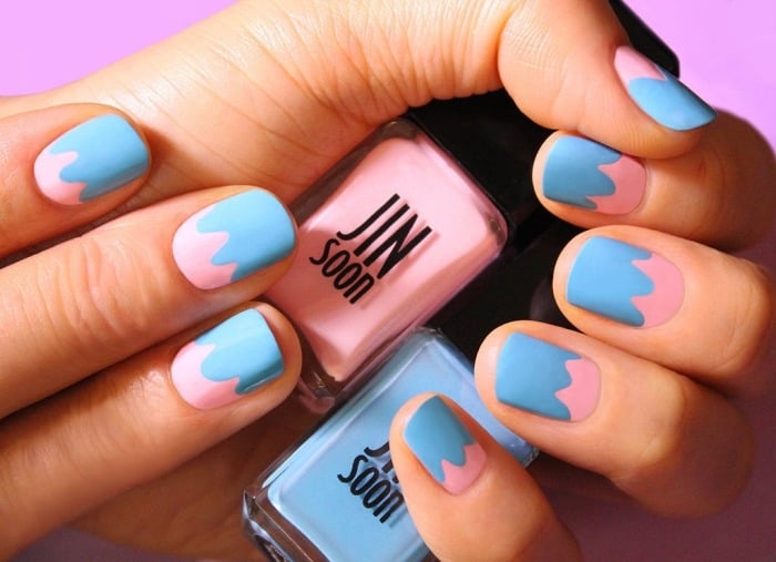 nail-art-pastellfarben-rosa-himmelblau-ostern-fingernägel-design